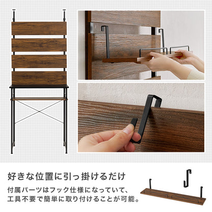 突っ張りゴミ箱上ラック 組立式 棚板可動 キッチン レンジ台 収納 完成品 北欧 おしゃれ スリム 幅広 大容量 ガラス扉 スライド コンセント付 カップボード 一人暮らし 新生活 省スペース 人気 おすすめ インテリア 贈り物 プレゼント ギフト 送料無料