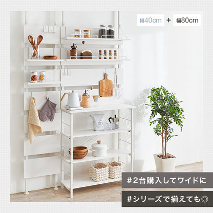 突っ張り薄型ラック 組立式 棚板可動 可動棚 キッチン レンジ台 収納 完成品 北欧 おしゃれ スリム 幅広 大容量 ガラス扉 スライド コンセント付 カップボード 一人暮らし 新生活 省スペース 人気 おすすめ インテリア 贈り物 プレゼント ギフト 送料無料