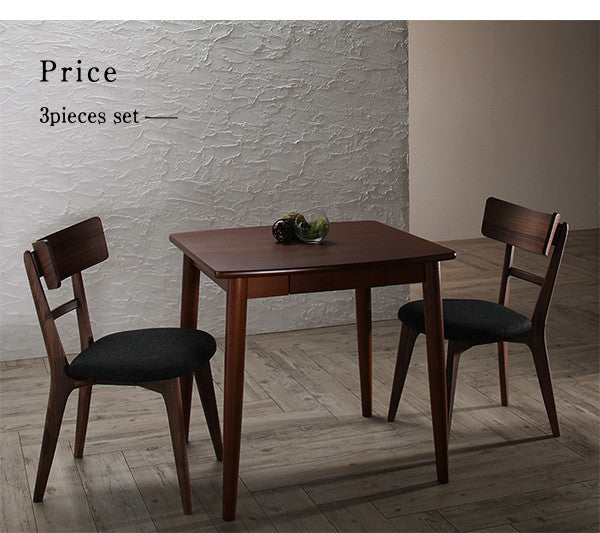 【新商品】組立設置付き モダンデザインダイニング Le qualite ル・クアリテ ダイニングテーブル W75 送料無料