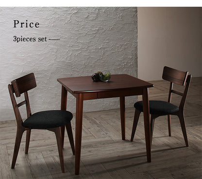 【新商品】組立設置付き モダンデザインダイニング Le qualite ル・クアリテ ダイニングテーブル W75 送料無料