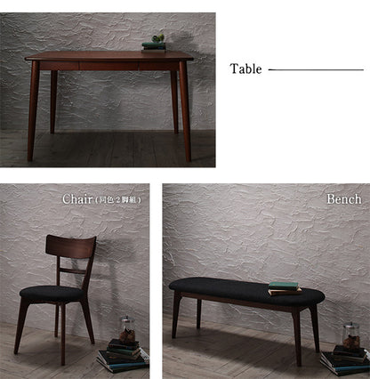 モダンデザインダイニング Le qualite ル・クアリテ 5点セット(テーブル+チェア4脚) W115 送料無料