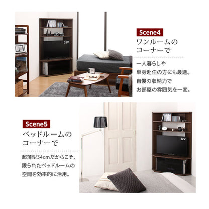 【新商品】ハイタイプコーナーテレビボード Nova-next ノヴァネクスト 送料無料