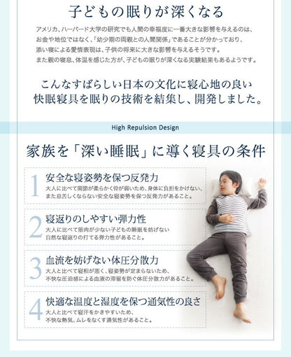 【新商品】折りたたんで収納できる ポケットコイル入り 快眠 敷布団マットレス 薄型・軽量・高通気 EVA Air エヴァ エアー キング レギュラー丈 送料無料