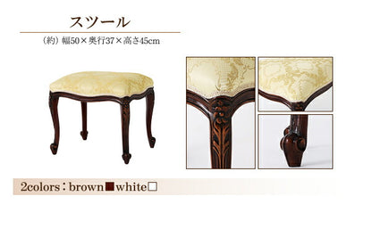 【新商品】アンティーク調クラシックリビングシリーズ Francoise フランソワーズ サイドテーブル 直径60 送料無料