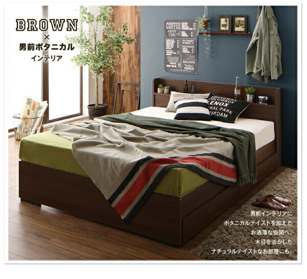 工具いらずの組み立て・分解簡単収納ベッド Lacomita ラコミタ ボンネルコイルマットレス付き シングル 送料無料
