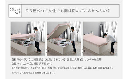 組立設置付 クローゼット跳ね上げベッド aimable エマーブル 薄型抗菌国産ポケットコイルマットレス付き 縦開き シングル レギュラー丈 深さラージ 送料無料