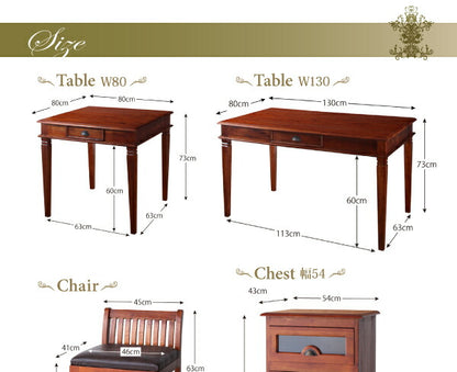【新商品】天然木マホガニー材アンティーク調アジアンダイニングシリーズ RADOM ラドム デスク W90 送料無料