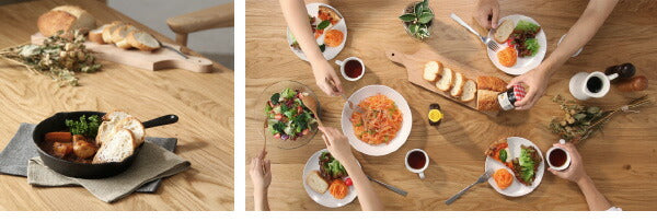 【新商品】組立設置付き 天然木オーク無垢材 北欧ダイニングセット The North ザ・ノース 5点セット(テーブル+チェア4脚) W150 送料無料