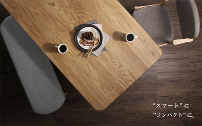 【新商品】天然木オーク無垢材 北欧ダイニングセット The North ザ・ノース ダイニングテーブル W150 送料無料