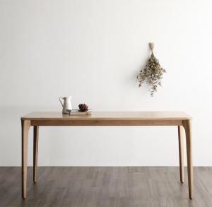 【新商品】組立設置付き 天然木オーク無垢材 北欧ダイニングセット The North ザ・ノース ダイニングテーブル W150 送料無料