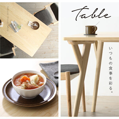 【新商品】組立設置付き 北欧ナチュラルモダンデザイン天然木ダイニングセット Wors ヴォルス 5点セット(テーブル+チェア4脚) W170 送料無料