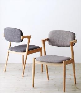 【新商品】組立設置付き 北欧ナチュラルモダンデザイン天然木ダイニングセット Wors ヴォルス ダイニングチェア 2脚組 送料無料