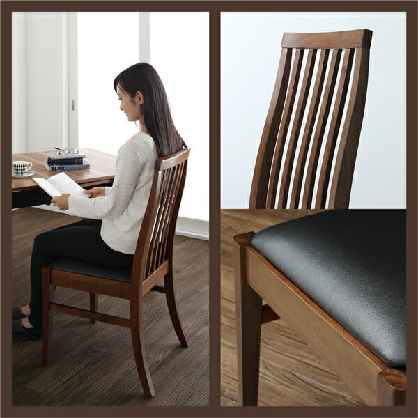 【新商品】組立設置付き 天然木ウォールナット材 ハイバックチェア ダイニング Austin オースティン ダイニングテーブル W140-240 送料無料