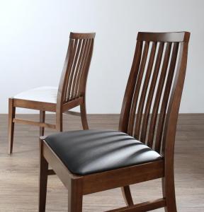 【新商品】天然木ウォールナット材 ハイバックチェア ダイニング Austin オースティン ダイニングチェア 2脚組 送料無料