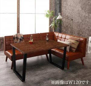 【新商品】組立設置付き 古木風 ヴィンテージ アメリカンスタイル リビングダイニング 99 ダブルナイン 3点セット(テーブル+2Pソファ1脚+アームソファ1脚) 右アーム W150 送料無料