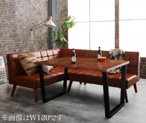 【新商品】組立設置付き 古木風 ヴィンテージ アメリカンスタイル リビングダイニング 99 ダブルナイン 3点セット(テーブル+2Pソファ1脚+アームソファ1脚) 左アーム W150 送料無料