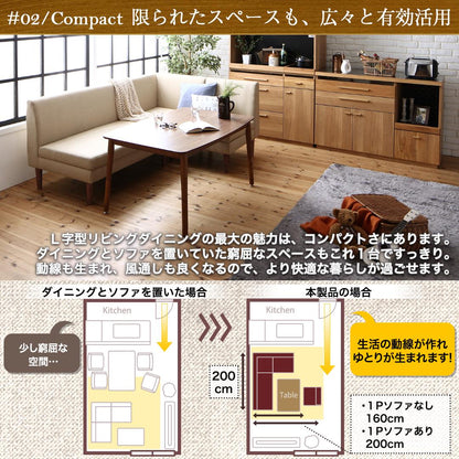 【新商品】こたつもソファも高さ調節できる 収納付きリビングダイニングセット Sheld シェルド 5点セット(テーブル+2Pソファ2脚+1Pソファ1脚+コーナーソファ1脚) W105 送料無料