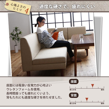【新商品】こたつもソファも高さ調節できる 収納付きリビングダイニングセット Sheld シェルド 5点セット(テーブル+2Pソファ2脚+1Pソファ1脚+コーナーソファ1脚) W120 送料無料