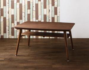 【新商品】こたつもソファも高さ調節できる 棚付きリビングダイニングセット Norld ノールド ダイニングこたつテーブル W120 送料無料