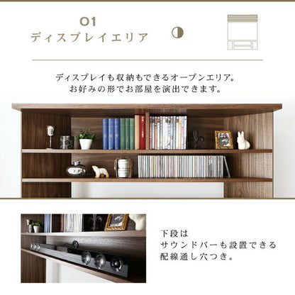 【新商品】大型テレビ対応ハイタイプコーナーテレビボード city angle シティアングル 送料無料