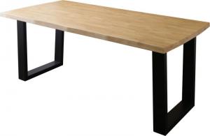 【新商品】天然木無垢材ヴィンテージデザインダイニング NELL ネル ダイニングテーブル W180 送料無料