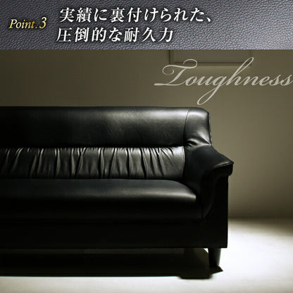 【新商品】条件や目的に応じて選べる 重厚デザイン応接ソファセット Office Road オフィスロード サイドテーブル W55 送料無料