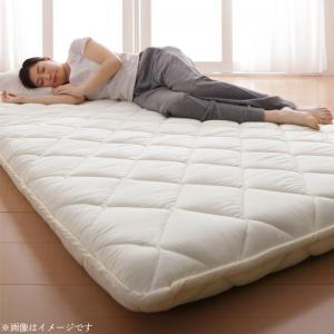 【新商品】テイジン V-Lap使用 日本製  朝の目覚めを考えた　腰にやさしい　高弾力四層敷き布団 セミダブル 送料無料