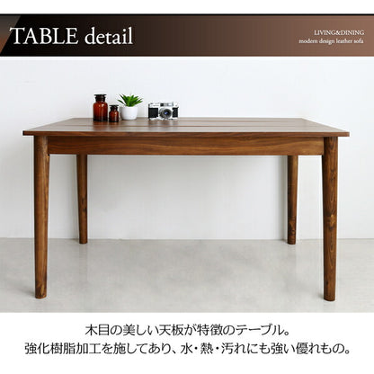 【新商品】組立設置付き モダンデザインレザーソファ リビングダイニングセット ZLIVE ジライブ 4点セット(テーブル+2Pソファ1脚+アームソファ1脚+ベンチ1脚) 左アーム W115 送料無料