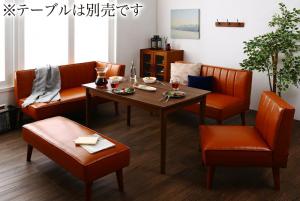 【新商品】モダンデザインレザーソファ リビングダイニングセット ZLIVE ジライブ 4点セット(2Pソファ1脚+アームソファ1脚+1Pソファ1脚+ベンチ1脚) 左アーム 送料無料