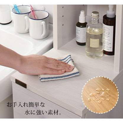 【新商品】キッチンでも洗面所でも使える木目調すきま収納ラック Apol アポル 幅30 送料無料