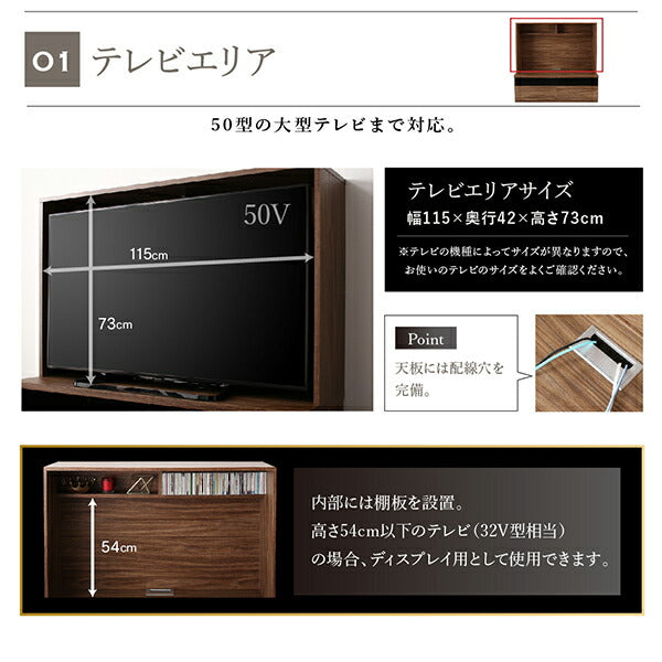 【新商品】ミドルタイプテレビボードシリーズ city sign シティサイン 2点セット(テレビボード+キャビネット) 木扉 送料無料