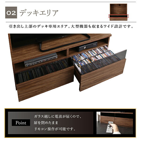 【新商品】ミドルタイプテレビボードシリーズ city sign シティサイン 2点セット(テレビボード+キャビネット) 木扉 送料無料
