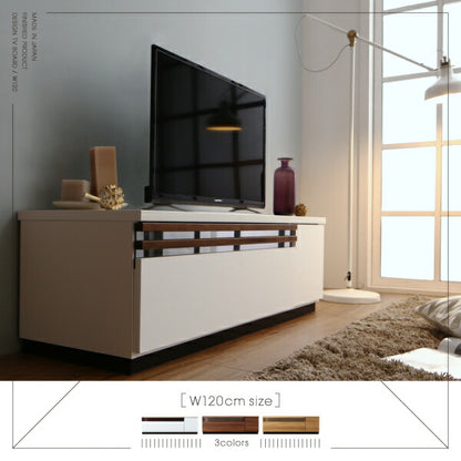 【新商品】国産完成品デザインテレビボード Willy ウィリー 120cm 送料無料