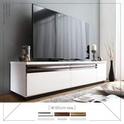 【新商品】国産完成品デザインテレビボード Willy ウィリー 150cm 送料無料