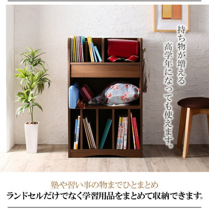 【新商品】リビングカラ－ワイドランドセルラック Estudy エスタディ 送料無料