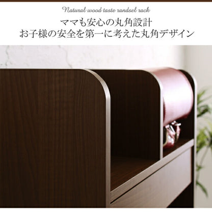 【新商品】リビングカラ－ワイドランドセルラック Estudy エスタディ 送料無料