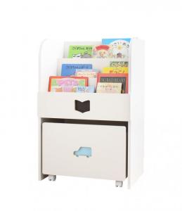 【新商品】落書きが消せる ホワイトキッズ収納シリーズ 絵本ラック 男の子向け 送料無料