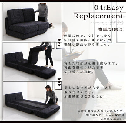 【新商品】モダンデザインソファベッド Sevres セーヴル 140cm 送料無料