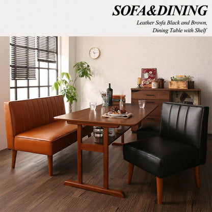 【新商品】ファミリー向け 棚付き ソファダイニングセット Galdy ガルディ ダイニングテーブル W120 送料無料