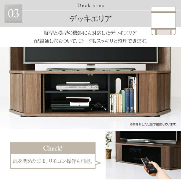 【新商品】大型テレビ65V型まで対応 ハイタイプテレビボード XX ダブルエックス 送料無料