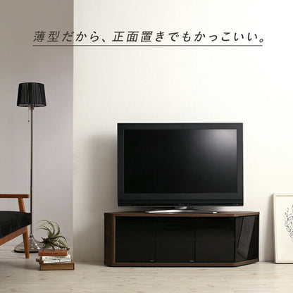 【新商品】角度調節可能　隠しキャスター付き　ハーフコーナーテレビボード　 Cornerα コーナーアルファ 幅115 送料無料