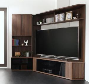 【新商品】ハイタイプコーナーテレビボード コーナープラス Corner+ 2点セット(テレビボード+キャビネット) 209 161 40.3 送料無料