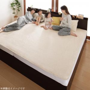 【新商品】世界の今治タオル 綿100%　家族のためのコットンタオルシリーズ  敷きパッド クイーン 送料無料