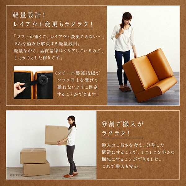 【新商品】レイアウト自由自在大型L字ヴィンテージデザインコーナーソファ ELCROW エルクロウ サイドテーブル W70 送料無料