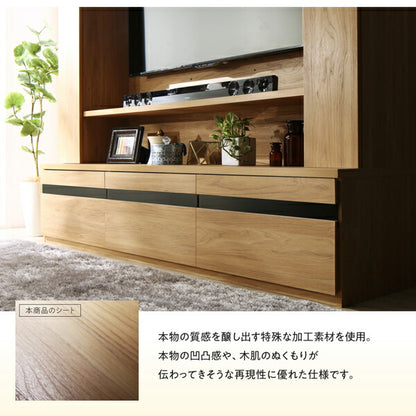【新商品】壁掛け機能付きハイタイプTVボード IVORQUE イヴォーク 送料無料
