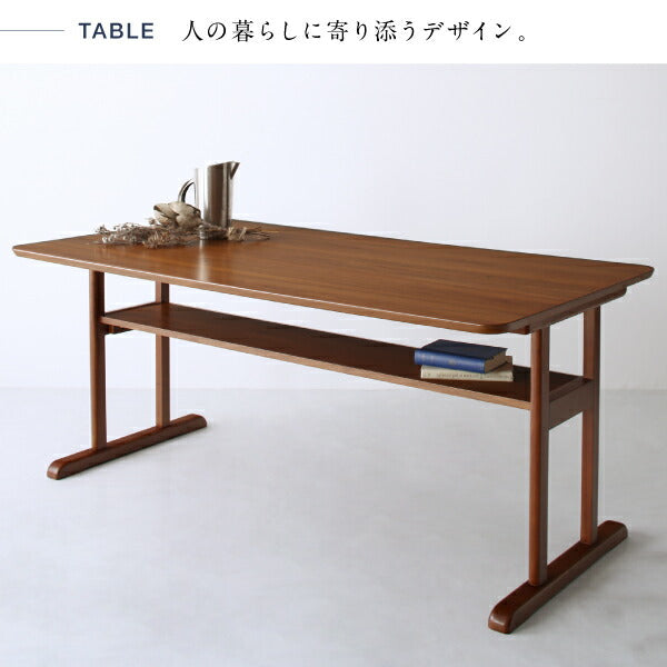 【新商品】北欧モダンデザイン 木肘ソファダイニング Lulea.SD ルレオ・エスディ 3点セット(テーブル+3Pソファ2脚) W150 送料無料