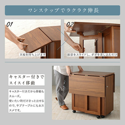 【新商品】組立設置付き 収納庫付き両側バタフライ天板コンパクト伸縮ダイニング Ivano イヴァーノ ダイニングチェア 1脚 送料無料