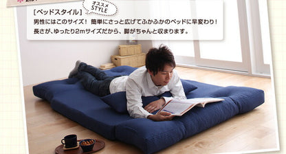 【新商品】コンパクトフロアリクライニングソファベッド happy ハッピー 幅140cm 送料無料
