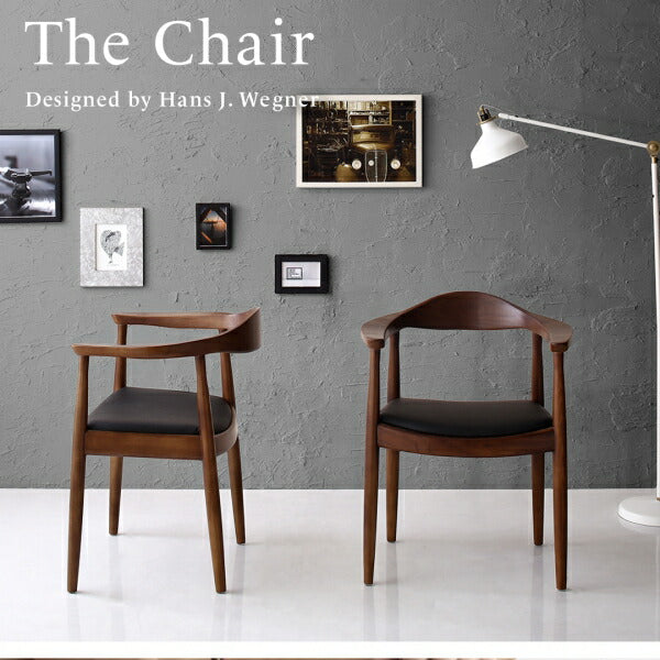 【新商品】組立設置付き 天然木ウォールナット無垢材の高級デザイナーズダイニング The WN ザ・ダブルエヌ 3点セット(テーブル+チェア2脚) W120 送料無料