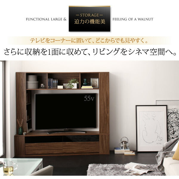 【新商品】ハイタイプコーナーテレビボード Marcial マーシャル 送料無料